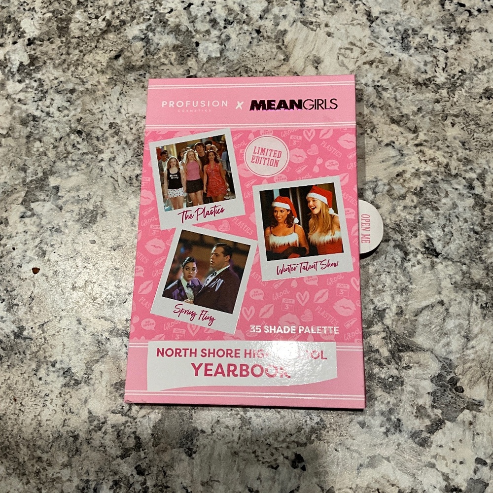Brand New Mean Girls Yearbook Palette